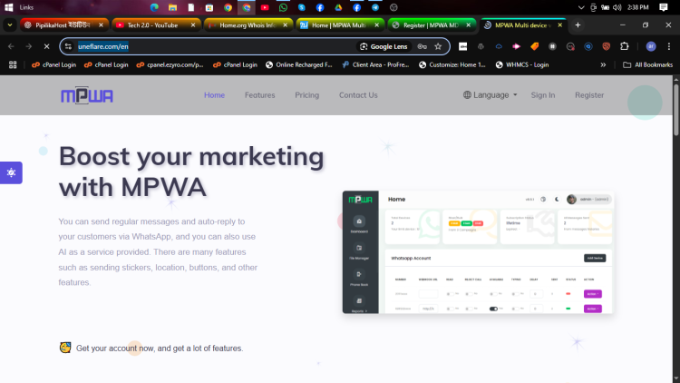 whats apps getway 10 version