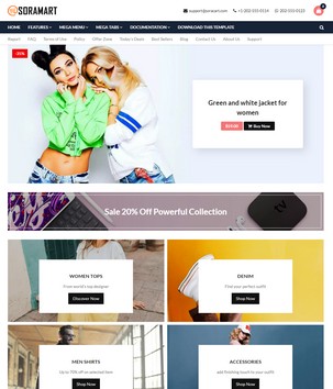 ONLINE SHOPPING STORE ECOMMERCE BLOGGER TEMPLATES