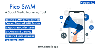 PicoSMM - Social Media Marketing Script Panel
