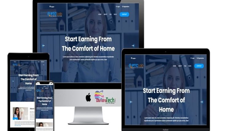 PTC – Pay Per Click Platform  Script Download